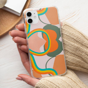 Colorida 1970, abstrato, sobre estética cor-de-ros