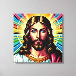Colorida canvas Jesus!