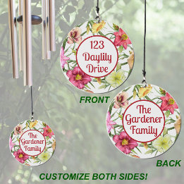 Colorida Daylily Floral Design Personalizada