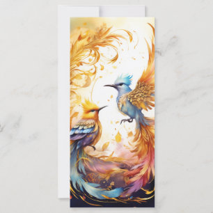 Colorida Fantasy Bird Art