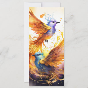 Colorida Fantasy Bird Art