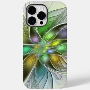 Colorida Fantasy Flor Moderno Abstrato Fractal