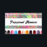 Colorida Nail Polonesa Manicurist Cartão de visita<br><div class="desc">Cartão de visita de manicurismo colorido. Cartões de visitas fabulosas. Não perca a oportunidade de conseguir. Original. Vendido apenas em zazzle! Cartão de visita profissional. O design é exclusivo. Mostre seu estilo com este produto elegante e totalmente personalizável. Você mesmo pode personalizar este design. Clique em "Personalizar" à sua direita....</div>