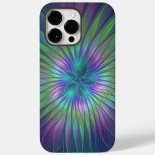 Colorida Shiny Fantasy Flor Abstrato Arte Fractal