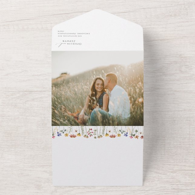 Colorida Wildflower | Selo De Fotografia E Envio (Externo)