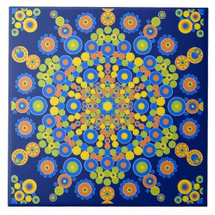 Colorido Azulejo marroquino Mosaico Cerâmico