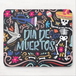 Colorido Diâmetro de los Muertos | Mousepad