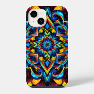 Colorido Mandala Kaleidoscópio Capinha para iPhone