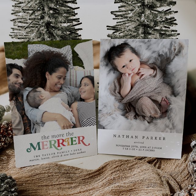 Coloridos Quanto Mais Merrier Anúncio De Nasciment (Criador carregado)