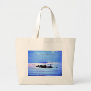 Colossal bolsa de mão de colinas nevadas