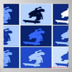 COLOSSAL SHREDDER PRO SKATEBOARWALL POSTER