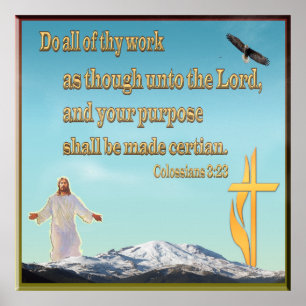 Colossianos 3:23 posters