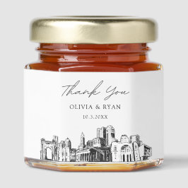 Columbus Wedding Skyline Obrigado Amor