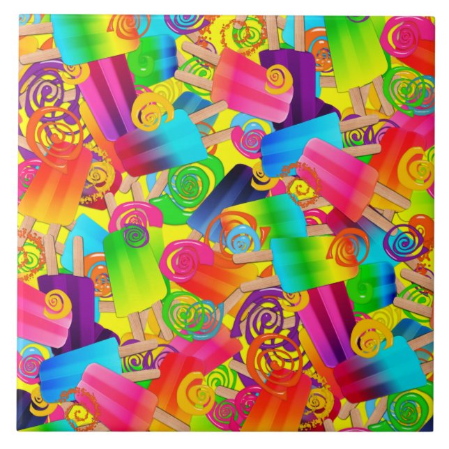 Coluna CKC Roda AZULEJO Yellow-SQ (Frente)