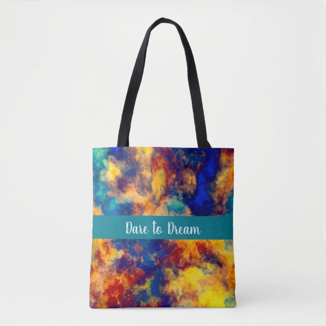 Coluna Cor Azul Vermelho Amarelo Amarelo Bolsa de  (Frente)