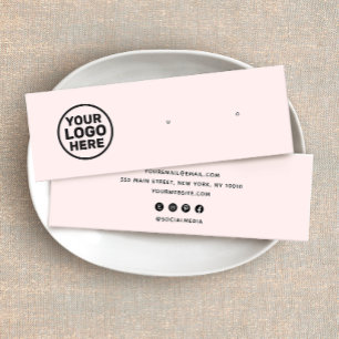 Coluna de Logotipo Personalizado Cor-de-Rosa Alinh