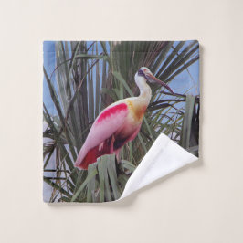 Coluna de toalhas de Roseate Spoonbill