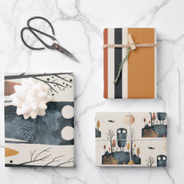 Colunas de outono de Monstro Bonito e Horário do D