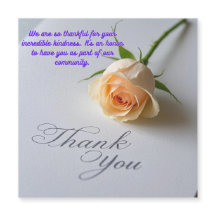 Com Agradecimento Sincero