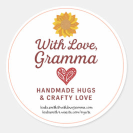 Com Amor, Gramma Adesivo