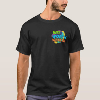 Com Design de T-Shirt Riqueza