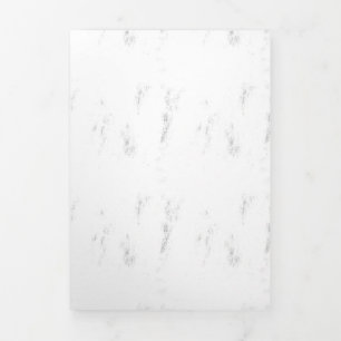 Com Dobra Tripla Cartão Triptico Design Minimalista Elegante Neutro