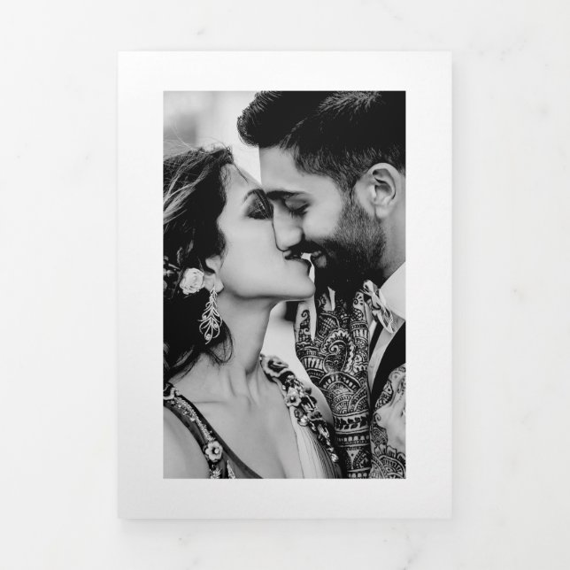 Com Dobra Tripla O Divya | Anúncio de casamento triplo (Cobrir)