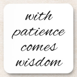 Com Duro de paciência Porta copos plástica