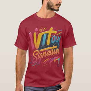 Com nossa camiseta de assinatura