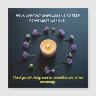 Com Obrigados Sinceros