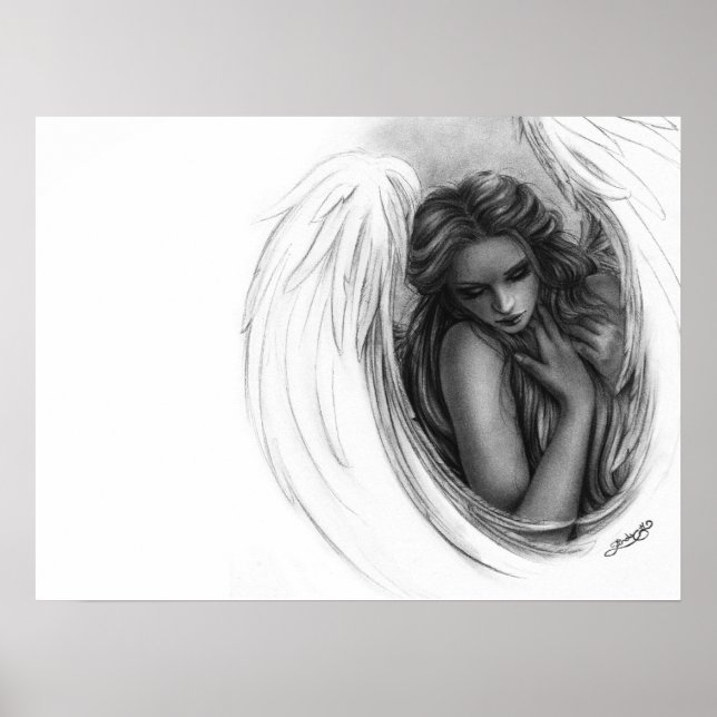 Com você agora Angel Poster (Frente)