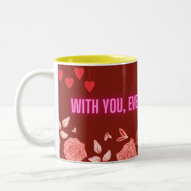 Com Você, Cada Sip É Uma Xícara De Café Mais Bonit (Esquerda)