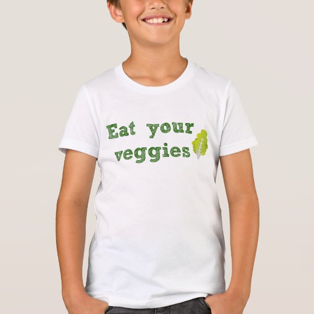 Coma a camisa do seu garoto de vegetação (Frente)
