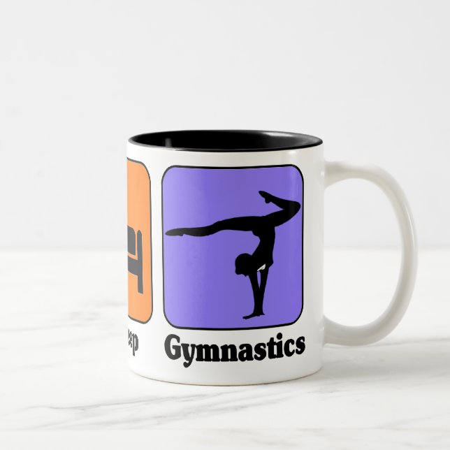 Coma a caneca da ginástica do sono (Direita)