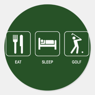 Coma a etiqueta do golfe do sono