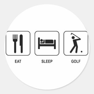 Coma a etiqueta do golfe do sono