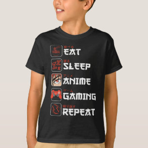 Coma animação do sono Jogo Repete Camisas Camisas 