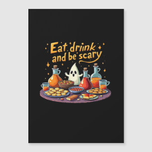 Coma Beba E Seja Assustador Fun Halloween Assustad