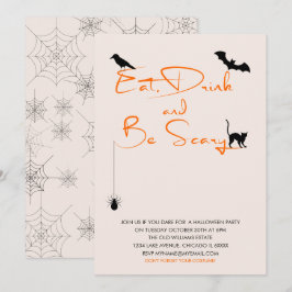 Coma Bebida e fique assustada com o cartão de fest