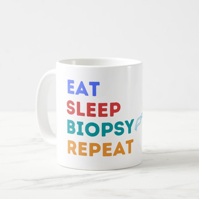 COMA BIÓPSIA REPITA - CANECA DE CAFÉ BIÓPSIA (Frente Esquerda)