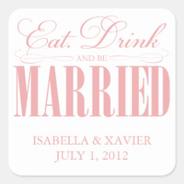 Coma De Coral, Beba E Se Case | Autocolantes