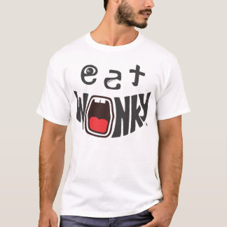 coma "desarrumado Wonky. Molho. Bom." T-shirt
