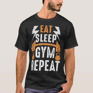 Coma, Dorme, Repita: T-Shirt Estilo de Vida