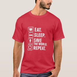 Coma, Dorme, Salve O Mundo, Repita A Camiseta