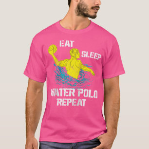 Coma Dormir Polo Aquático Repetir Água Polo Aquáti
