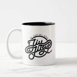 Coma, durma, role, repita a caneca TwoTone de |