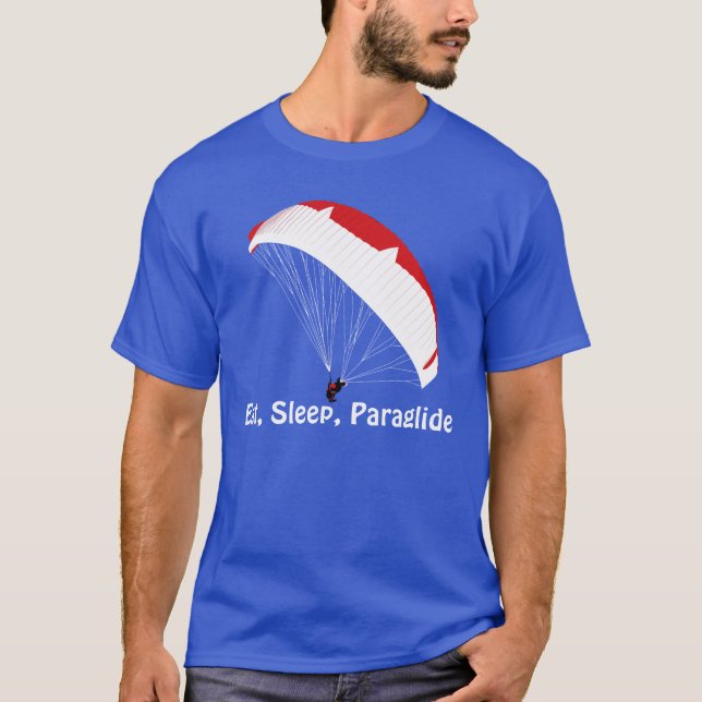 Coma, durma, t-shirt de Paraglide (Frente)