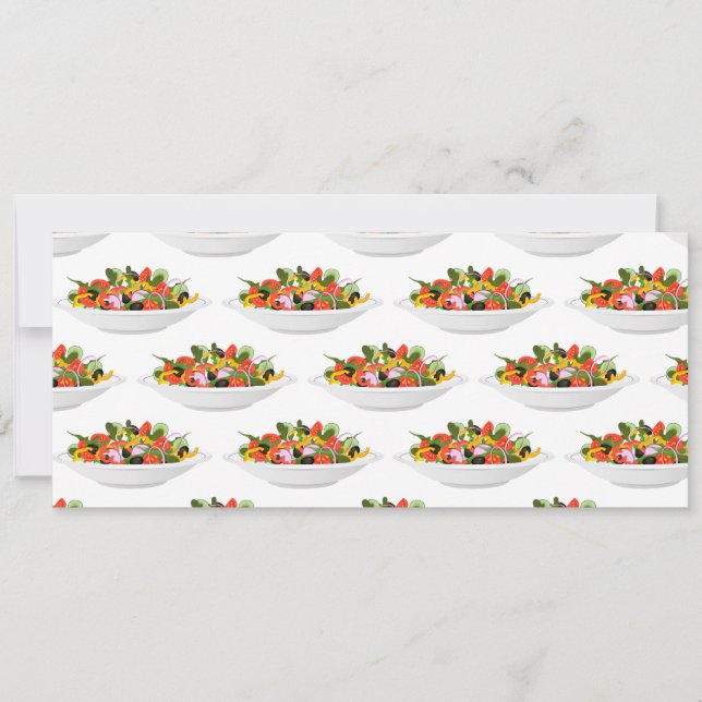 Coma mais plantas com cartazes de motivação de sal (Frente)