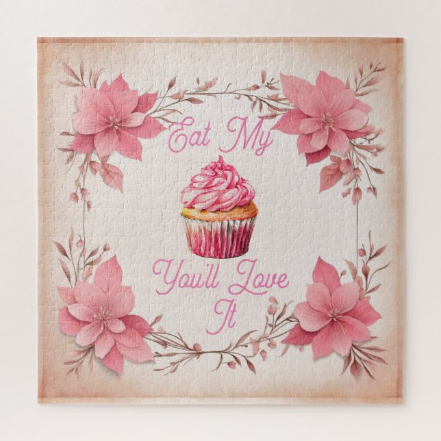 Coma o meu Quebra-cabeça do Muffin Jigsee (Vertical)