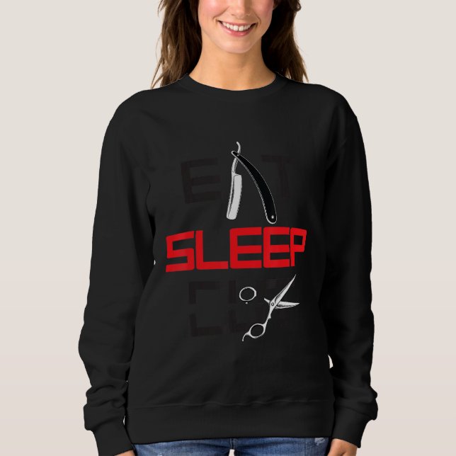 Coma o sono Cortar a Camiseta de cabelo Escola de  (Frente)